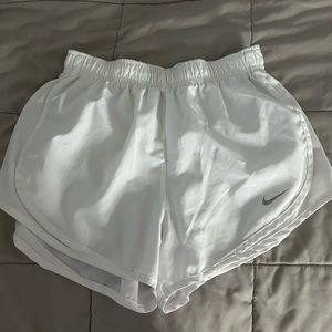 White Nike Shorts